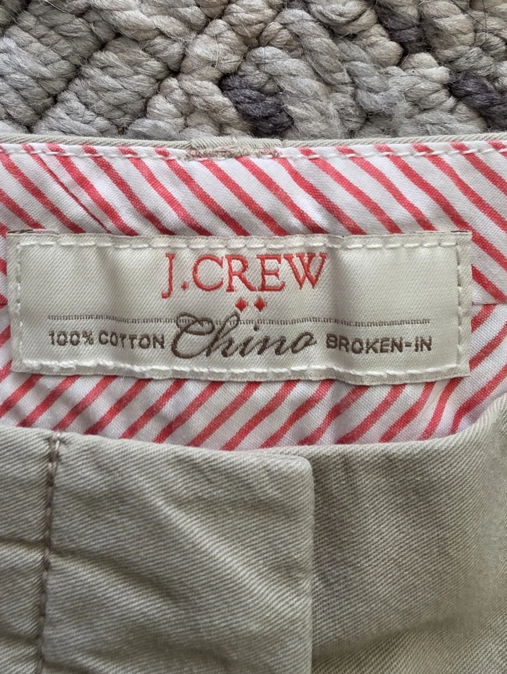 J.Crew Chino Shorts Sz 00 Khaki 100% Cotton Classic Preppy Summer